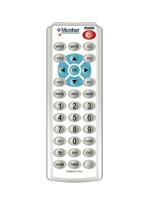 Television Remotes & Headsets TB&A Hospital Television